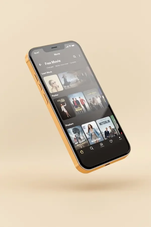 520电影网 APP 界面预览
